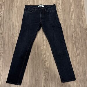 Lacoste Men's Dark Blue Straight Jeans
